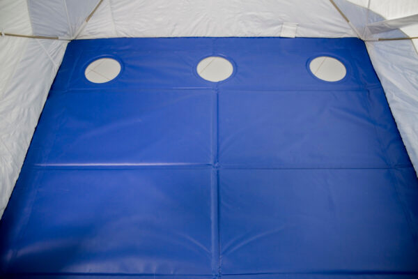 Фото Пол для палатки Пульсар 3Т с отверстиями Фото Пол для палатки Пульсар 3Т с отверстиями